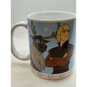 Disney Frozen 2 Ceramic Mug Featuring Elsa Anna Olaf & Sven